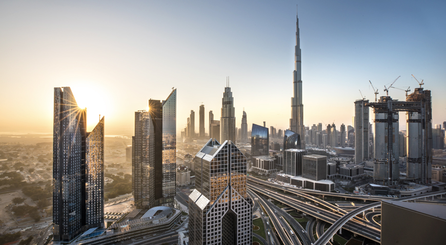 Why is Dubai hub of business?